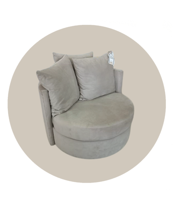 SILLÓN RECAMARIER REDONDO NARVAL